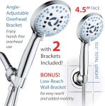 AquaCare High Pressure Handheld Shower Head - 8 Modes