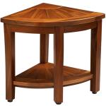 18" Teak Shower Bench with Storage Shelf, Assembly Required