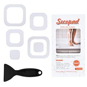 Non-Slip Bathtub Stickers, 72 PCS Adhesive Safety Decals