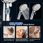 Luxury High Pressure Shower Head with Handheld