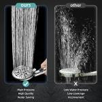 Luxury High Pressure Shower Head with Handheld