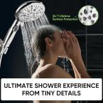 Luxury High Pressure Shower Head with Handheld