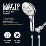 Luxury High Pressure Shower Head with Handheld