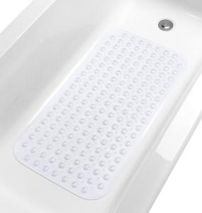 TIKE SMART Large Non-Slip Bathtub Mat, 31”x16”