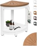 ROHKEX Corner Shower Stool - Waterproof Heavy Duty