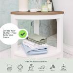 ROHKEX Corner Shower Stool - Waterproof Heavy Duty