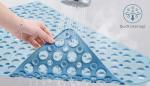 Soft Nonslip Bath Mat for Kids: Machine Washable