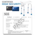 SOUHEILO Shower Chair with Grab Bar for Seniors