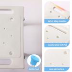 SOUHEILO Shower Chair with Grab Bar for Seniors