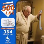 Stainless Steel Grab Bars for Safe Bathtubs & Showers