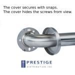 Prestige Grab Bar Bundle for Slippery Bathtubs - ADA Compliance