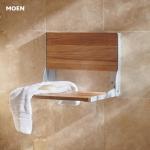 Teak Wood Folding Shower Seat - Wall Mounted