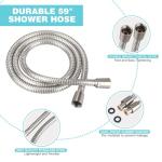 8 Settings High Pressure Handheld Shower Head with Hose