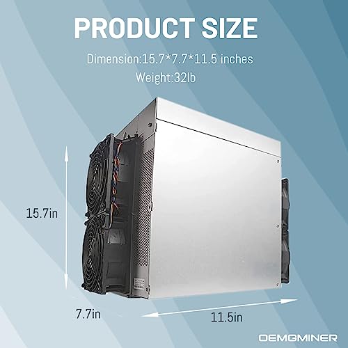 OEMGMINER Antminer S19j Pro+ 117T Bitcoin Crypto Miner