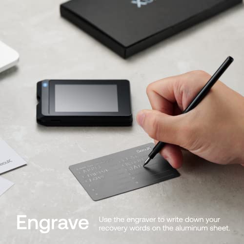SecuX Deluxe Crypto Wallet with Touchscreen & Bluetooth