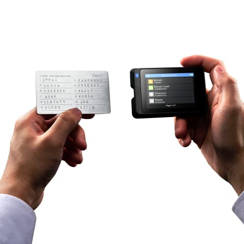 SecuX Deluxe Crypto Wallet with Touchscreen & Bluetooth