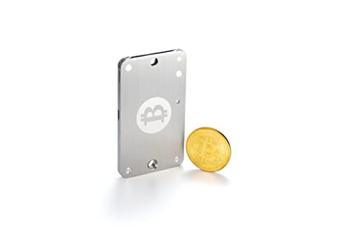 Steel Cryptocurrency Wallet for 24 Word Seed Backup