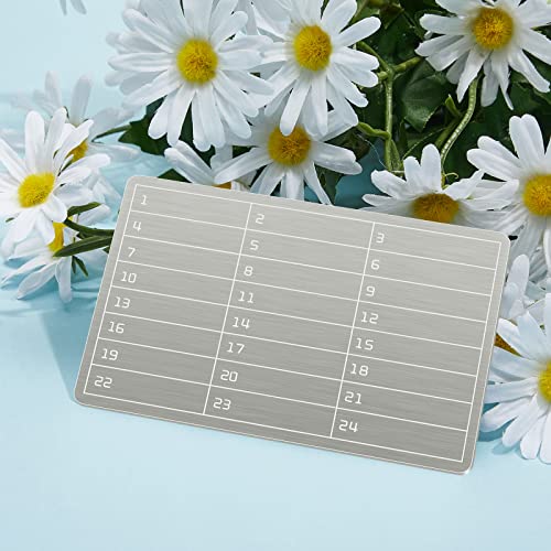 6-Plate Steel Crypto Seed Storage for Bitcoin Wallet