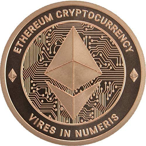 Ethereum Copper Coin - 1 oz Pure Copper