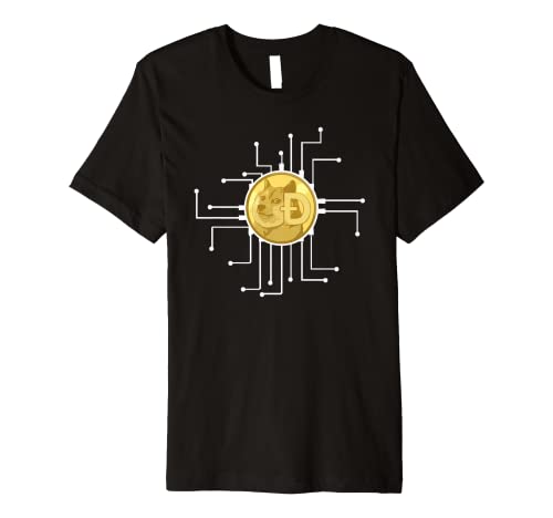 Premium Dogecoin DOGE Crypto Altcoin T-Shirt