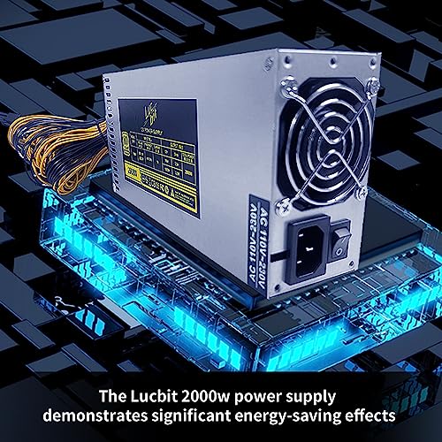 LUCBIT CRYPTO 2000W Mining Power Supply - GPU Miner
