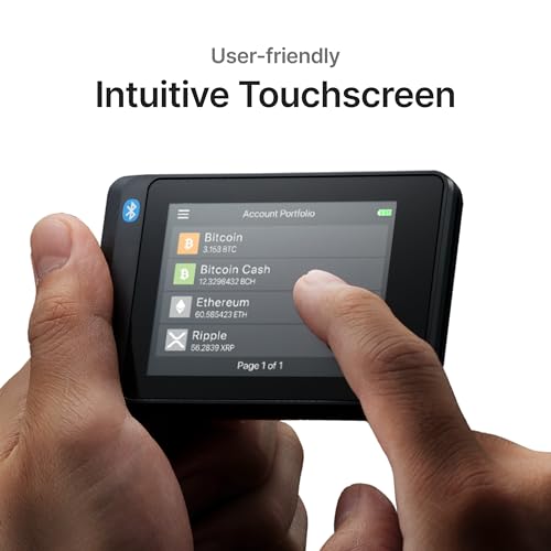 SecuX W20 Crypto Wallet with Touchscreen, Bluetooth, Security