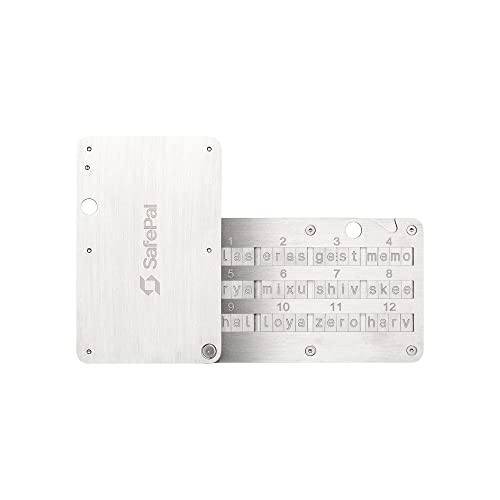 Steel Crypto Seed Backup for BIP39 Wallets, Ledger