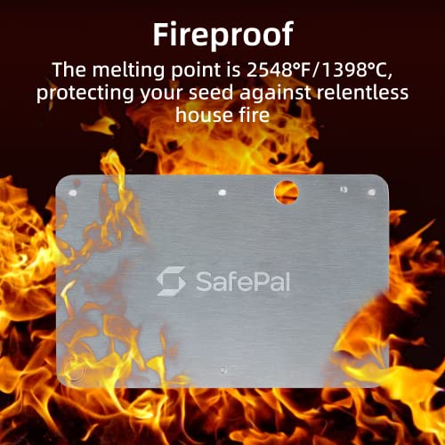 Steel Crypto Seed Backup for BIP39 Wallets, Ledger