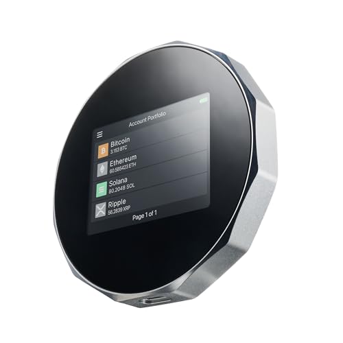 SecuX V20: Secure Crypto Hardware Wallet w/ Bluetooth & NFT Support
