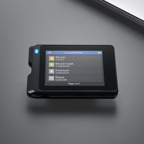 SecuX W20 Crypto Wallet with Touchscreen, Bluetooth, Security