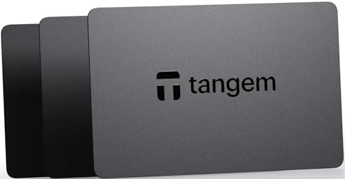TANGEM 2.0 Wallet Pack of 3 - Secure Crypto Storage