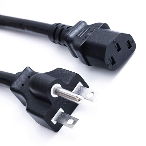 NEMA 6-15P to C13 Power Cord - 6ft, 250V 14AWG