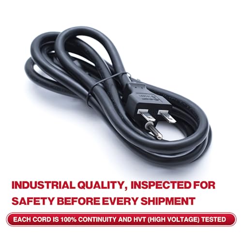 NEMA 6-15P to C13 Power Cord - 6ft, 250V 14AWG