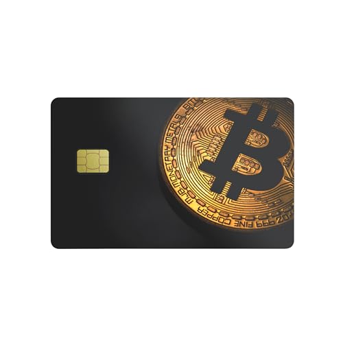 Bitcoin Card Skin Sticker by HK Studio