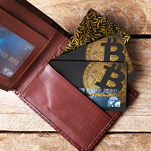 Bitcoin Card Skin Sticker by HK Studio