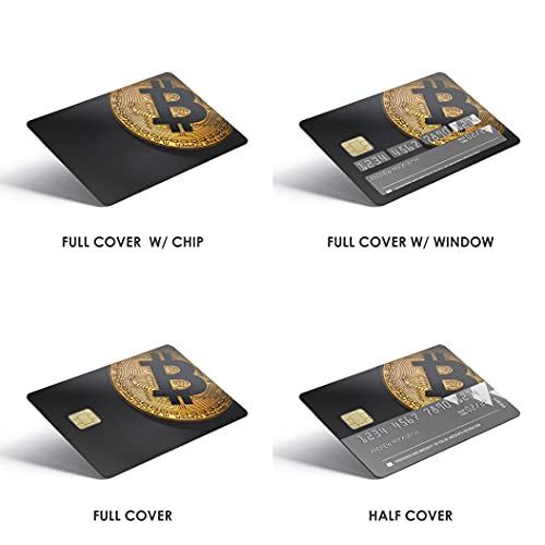 Bitcoin Card Skin Sticker by HK Studio