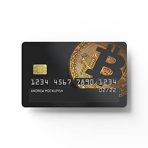 Bitcoin Card Skin Sticker by HK Studio