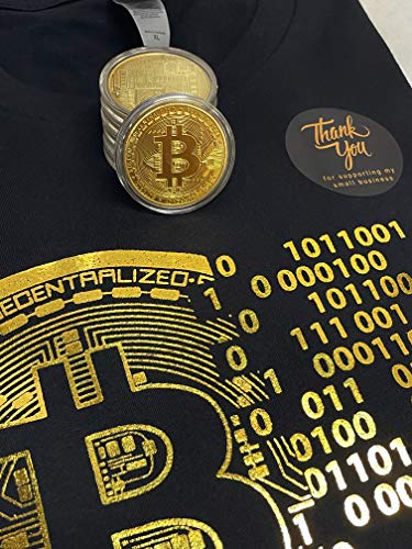Bitcoin Coin T-Shirt for Crypto Currency Collectors