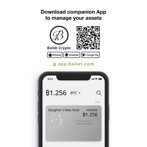 Ballet REAL DOGE Cold Storage Card: Crypto Wallet