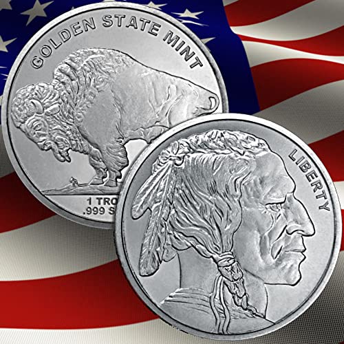 1 oz Buffalo Silver Round | .999 Fine Silver