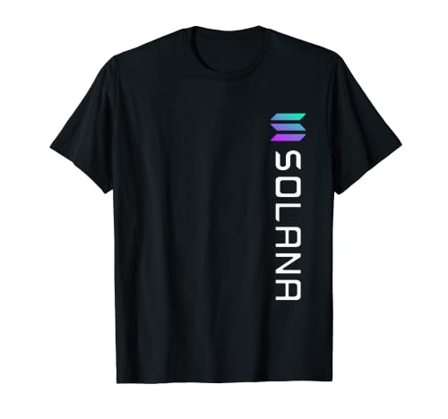 Solana SOL Logo T-Shirt Crypto Blockchain Collection
