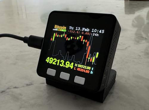 V1 Crypto Coin Price Desk Ticker Display USB