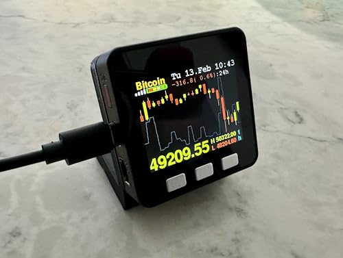 V1 Crypto Coin Price Desk Ticker Display USB