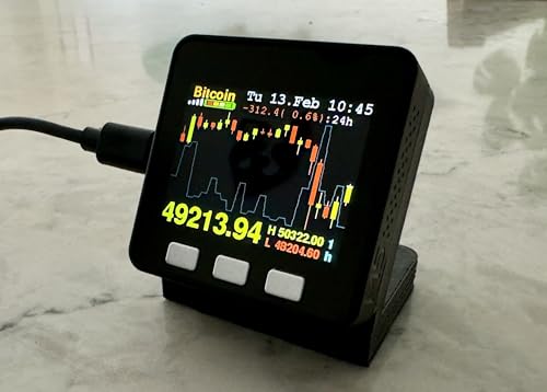 V1 Crypto Coin Price Desk Ticker Display USB