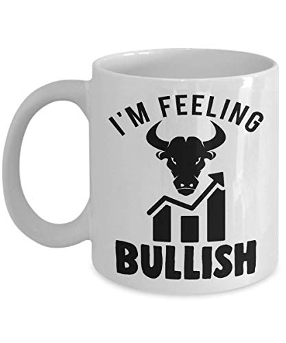 Feeling Bullish Stock Market Coffee Mug - Bookstore