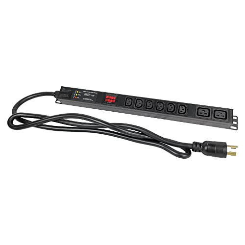 240V Metered-Surge PDU, 30A, 7200watts: Mining, Data Center