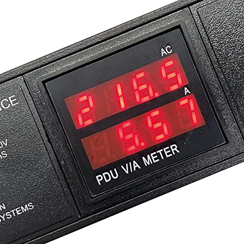 240V Metered-Surge PDU, 30A, 7200watts: Mining, Data Center