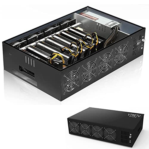 Ethereum Mining Rig System with Windows10 and 8GPU