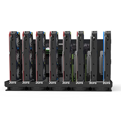 8-GPU Steel Mining Rig Frame for Cryptocurrency Mining