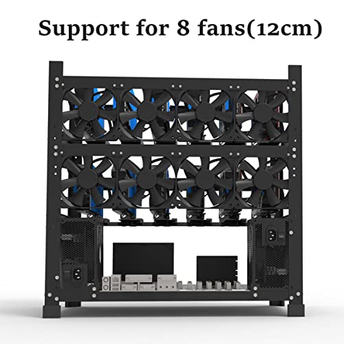 12GPU Steel Open Air Mining Rig Frame - Frame Only
